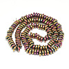 Electroplate Non-magnetic Synthetic Hematite Beads Strands G-T061-42D-2