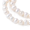 Natural Cultured Freshwater Pearl Beads Strands PEAR-I007-07Q-07A-4