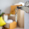 DIY Stainless Steel Beadable Keychain Making Kits KEYC-TA0001-63-11