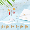 24Pcs 6 Style 304 Stainless Steel Stud Earrings Finding STAS-DC0014-04-7