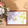 Large Plastic Reusable Drawing Painting Stencils Templates DIY-WH0202-441-4