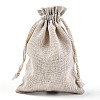 Cotton Cloth Packing Pouches Drawstring Bags ABAG-R011-10X14-01-3