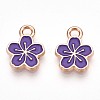 Alloy Enamel Charms ENAM-T022-07E-1