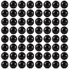 ABS Plastic Imitation Pearl Beads KY-SP0001-58A-7