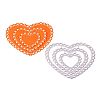 Heart Frame Carbon Steel Cutting Dies Stencils X-DIY-M011-22-3