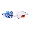 Handmade Lampwork Pendants LA-N048-02-3