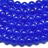 Natural Malaysia Jade Beads Strands G-L645-C01-6mm-19-4