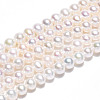 Natural Nucleated Pearl Beads Strands PEAR-N016-03B-2