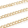 Brass Double Link Curb Chains CHC-M020-06G-1