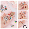 SUNNYCLUE DIY Interchangeable Dome Office Lanyard ID Badge Holder Necklace Making Kit DIY-SC0021-97I-3