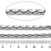 304 Stainless Steel Boston Link Chains STAS-P386-05C-P-2