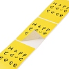 200Pcs Thank You Theme Stickers Roll DIY-M070-01D-4