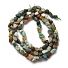 Natural Variscite Beads Strands G-I389-A32-3