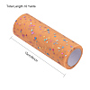 Heart Glitter Sequin Deco Mesh Ribbons OCOR-BC0007-11-4