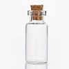 Mini High Borosilicate Glass Bottle Bead Containers BOTT-PW0001-263D-1