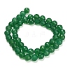 Natural Green Chalcedony Beads Strands GG-NH0004-E01-5