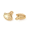 Ocean Theme Brass Micro Pave Cubic Zirconia Charms KK-F902-08R-G-2