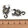 Alloy Enamel Pendants FIND-H051-08P-2