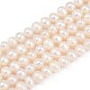 Natural Cultured Freshwater Pearl Beads Strands PEAR-I007-07Y-03A-2