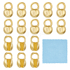 925 Sterling Silver Cord End DIY-BC0014-05A-G-1