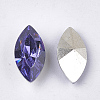 Pointed Back Resin Rhinestone Cabochons CRES-S381-4x8mm-B18-2