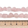 Natural Madagascar Rose Quartz Beads Strands X-G-Q060-E21-02-5