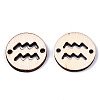 Unfinished Natural Poplar Wood Links Connectors WOOD-S045-139A-10-2