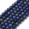 Natural Lapis Lazuli Bead Strands G-G953-03-6mm-2
