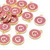 Golden Plated Alloy Enamel Charms LS-ENAM-S118-08G-4