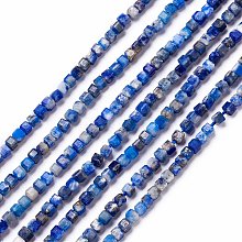 Natural Lapis Lazuli Beads Strands G-L581C-001