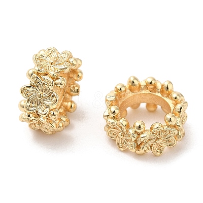 Eco-Friendly Rack Plating Brass Beads KK-A186-08B-LG-1