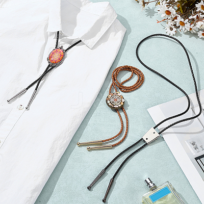 Iron Bolo Tie Slider Clasp DIY-GA0002-99-1