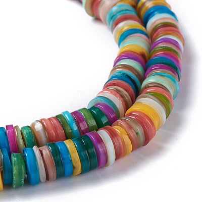 Natural Freshwater Shell Beads Strands BSHE-I016-04F-1