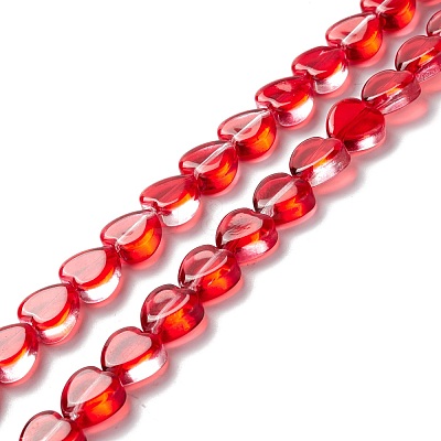 Transparent Glass Beads Strand GLAA-F112-03I-1
