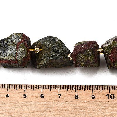 Raw Rough Natural Dragon Blood Beads Strands G-Z087-B09-1
