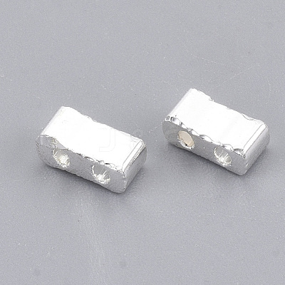 Electroplate Glass Seed Beads SEED-S023-20B-08-1