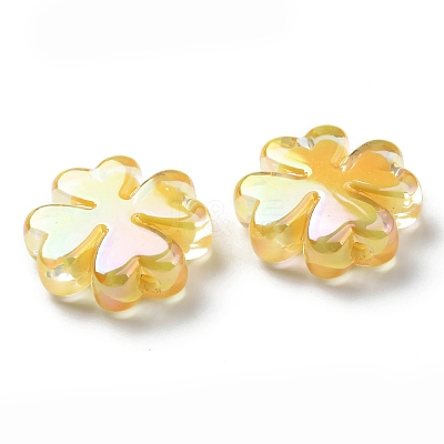 UV Plated Acrylic Beads SACR-G033-03D-1