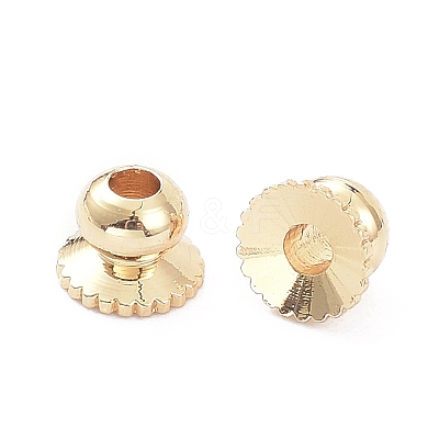 Apetalous Brass Bead Caps LS-KK-K086-20LG-1