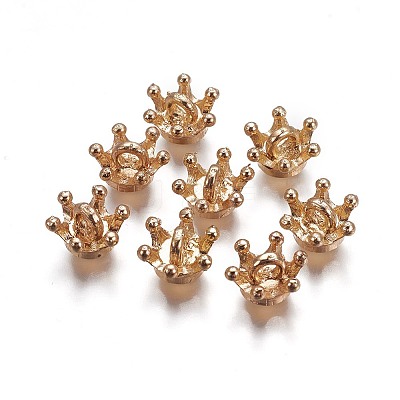 Alloy Bead Cap Pendant Bails PALLOY-F247-01LG-1