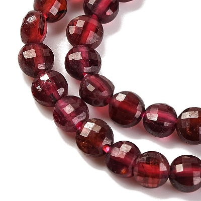 Natural Garnet Beads Strands X-G-F770-B02-01-1