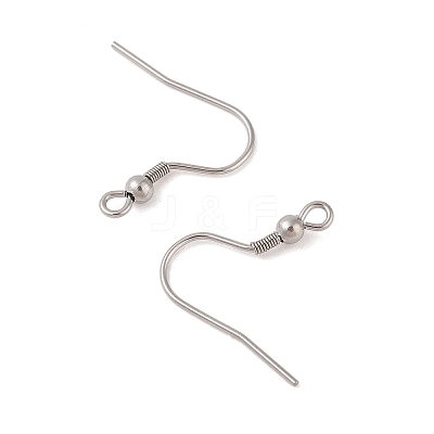 Tarnish Resistant 316 Surgical Stainless Steel Earring Hooks STAS-N106-06P-1