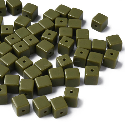 Opaque Acrylic Beads MACR-S373-148-A11-1