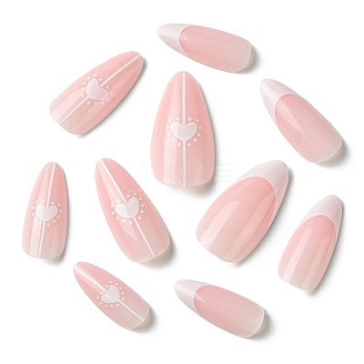 ABS Plastic Full Cover Press On False Nails DIY-CJC0006-12A-1