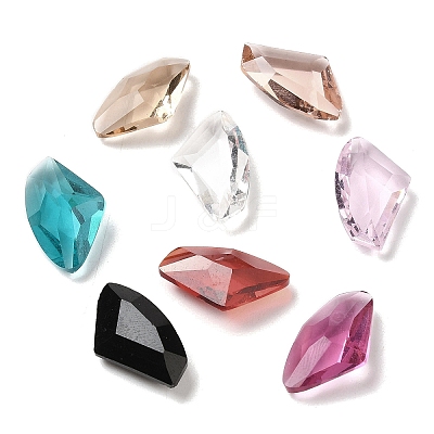 Pointed Back Glass Rhinestone Cabochons GLAA-B012-36B-1