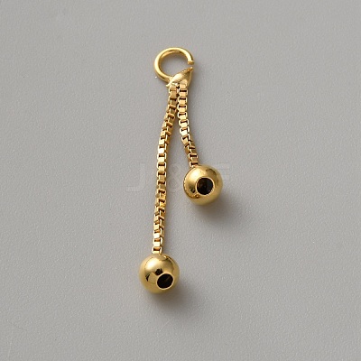 Brass Pendants KK-WH0095-28G-1