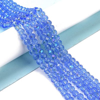 Electroplate Glass Beads Strands EGLA-A034-T10mm-L04-1