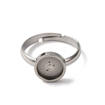 304 Stainless Steel Adjustable Ring Components STAS-B098-02C-P-1