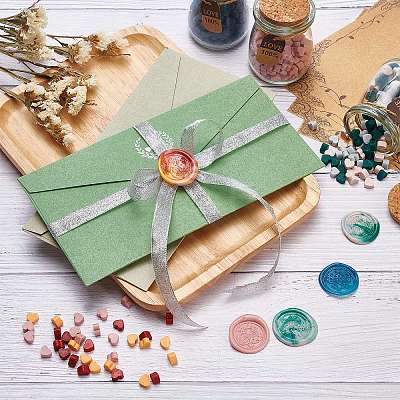 Sealing Wax Particles Kits for Retro Seal Stamp DIY-CP0003-60V-1