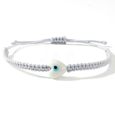 Bohemian Glass Bead Braided Bead Bracelets HV2776-7-1