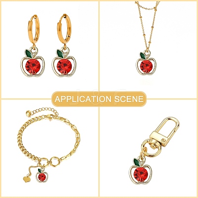 Alloy Rhinestone Pendants LS-PALLOY-CJC0006-71-1